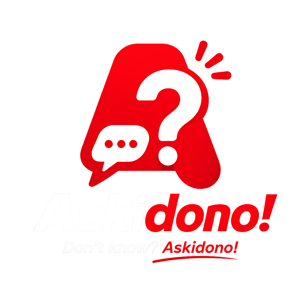 Askidono! — Don't know? Askidono!